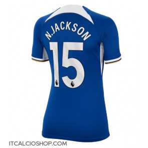 Chelsea Nicolas Jackson #15 Prima Maglia Femmina 2023-24 Manica Corta